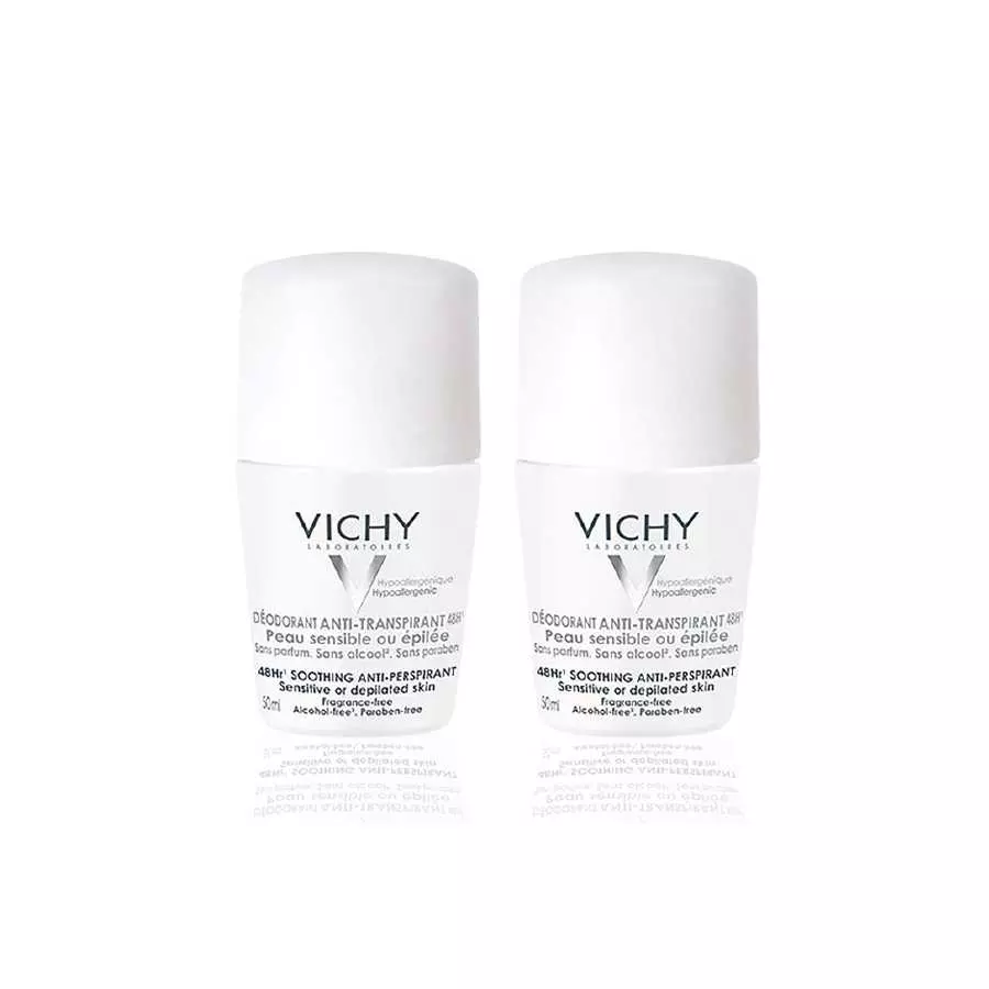 Vichy Anti Perspirant Sensitive Or Deplilated Skin Roll On Deodorant Offer