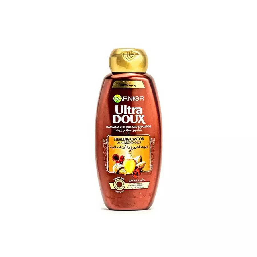 Garnier Ultra Doux Healing Castor & Almond Oil Shampoo 400ml