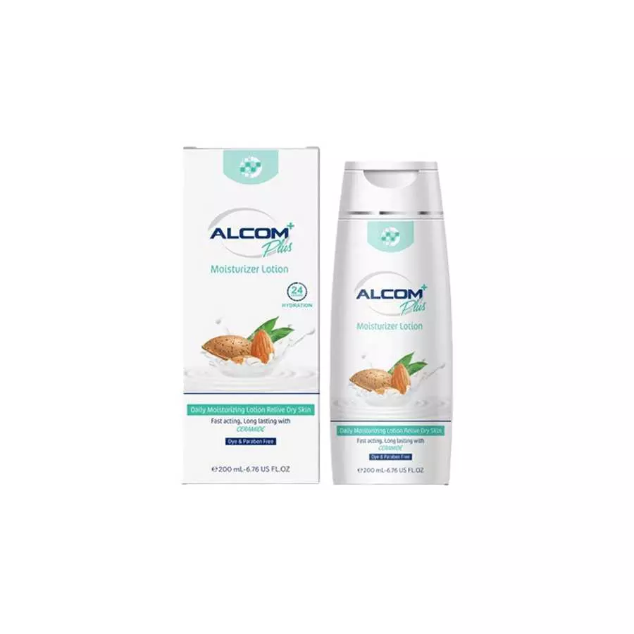 Alcom Plus Moisturizer Lotion 200Ml
